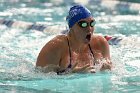 Swimming vs Babson  Wheaton College Swimming vs Babson College. - Photo By: KEITH NORDSTROM : Wheaton, Swimming, Babson
